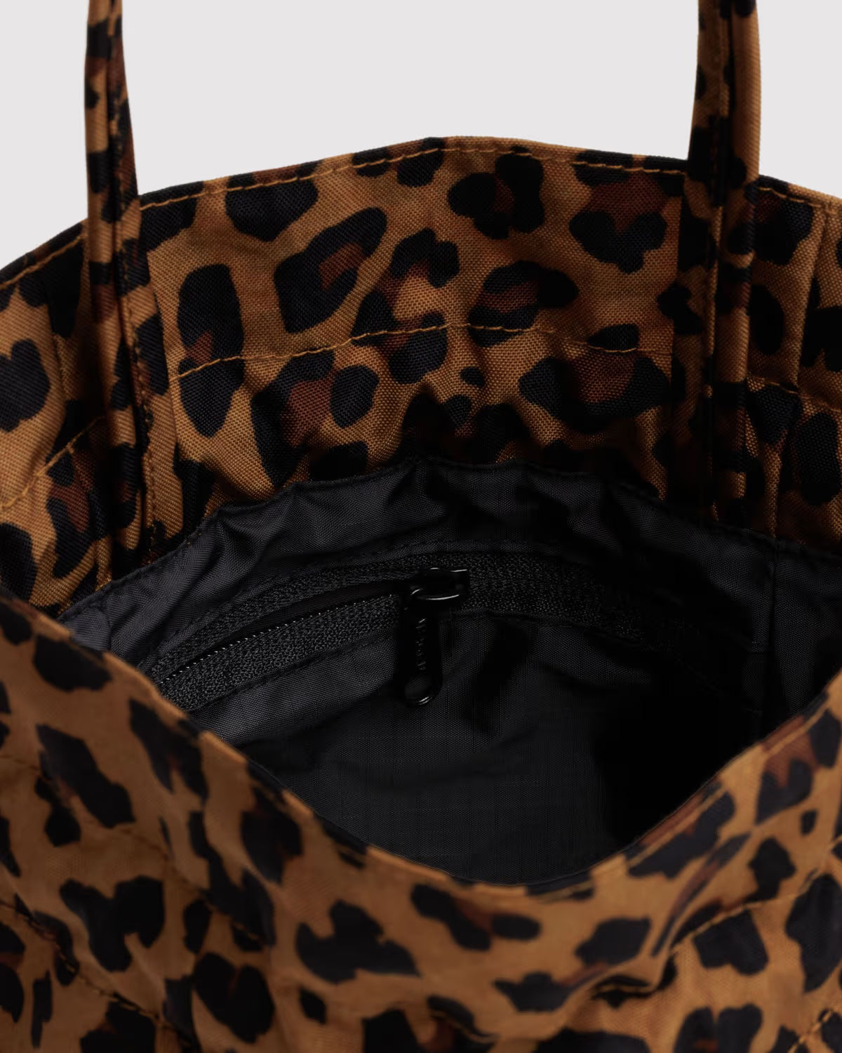 BAGGU - Nylon Drawstring Bag - Leopard