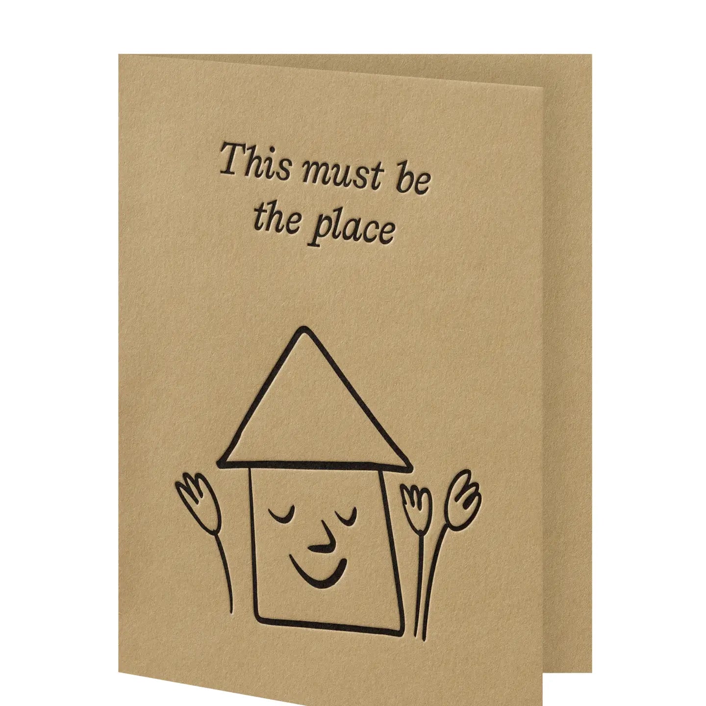 Short Talk Greeting Card | This Must Be the Place