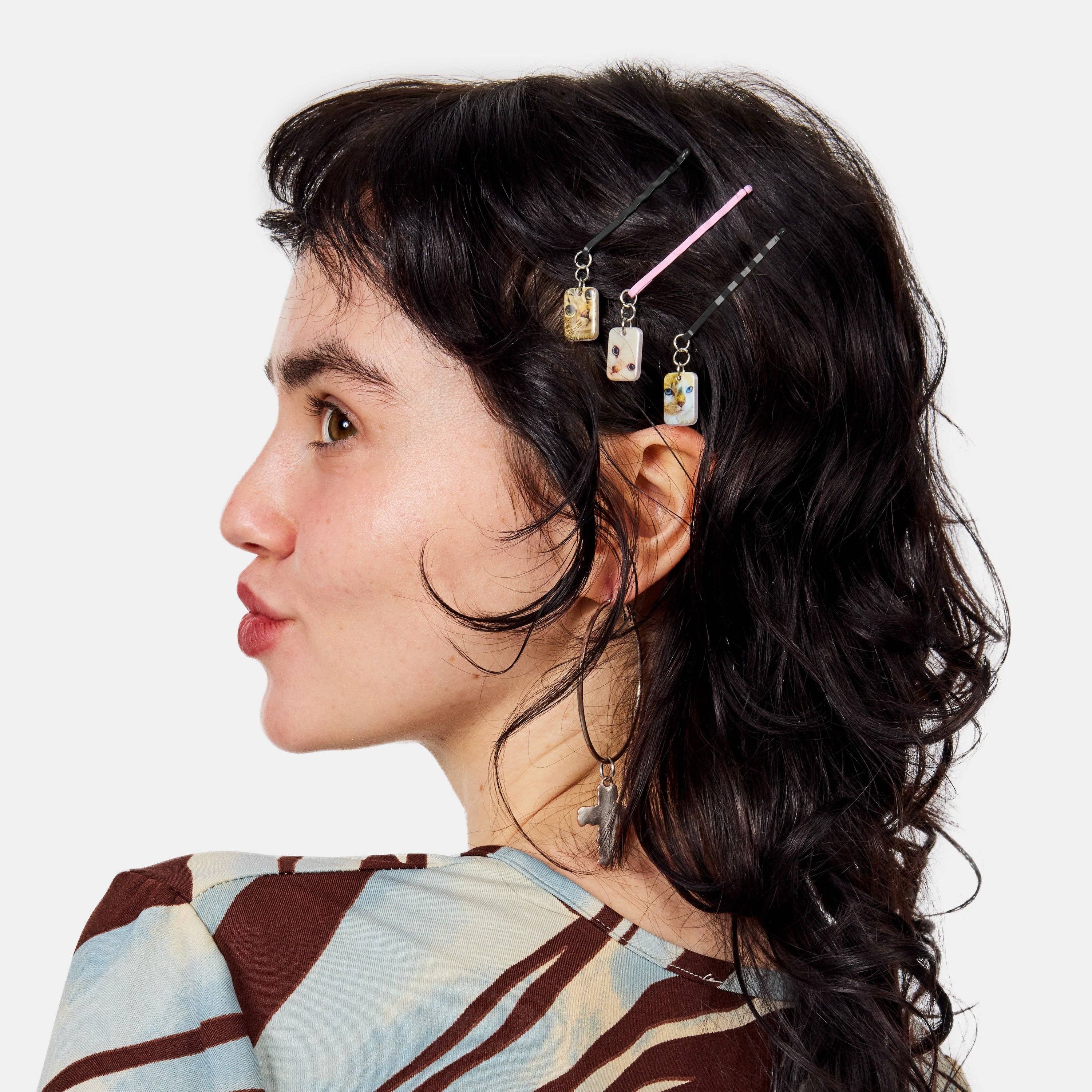 CHUNKS - Kitty Bobby Pins