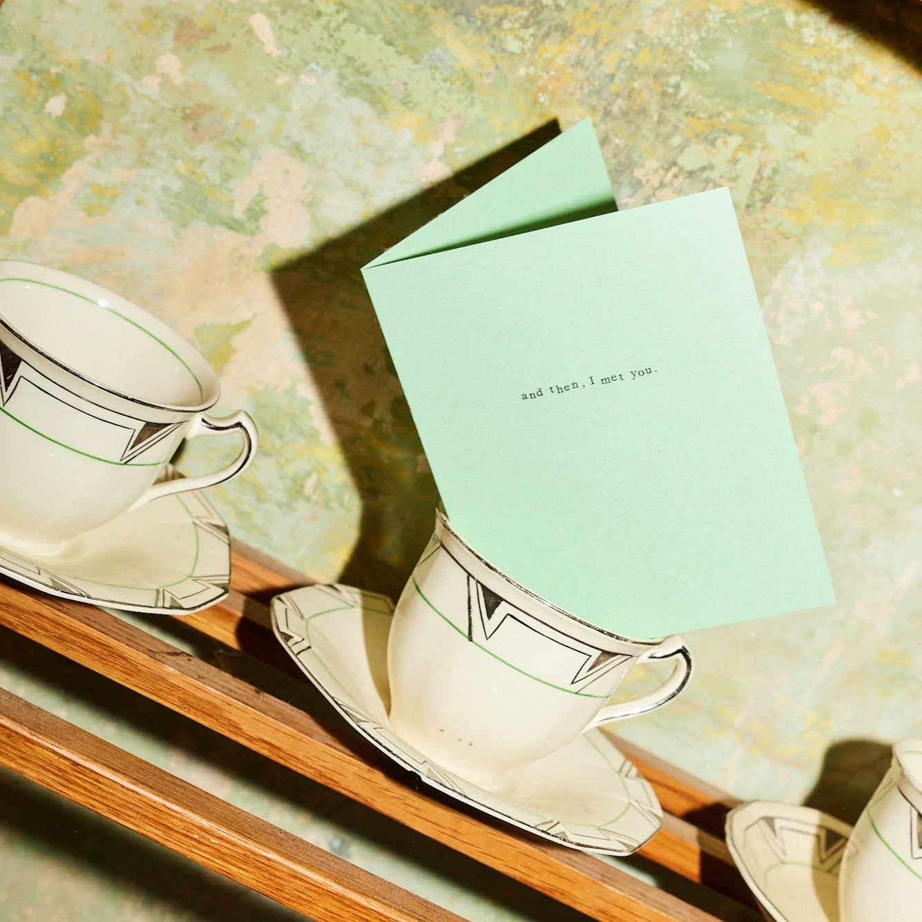 Short Talk Greeting Card | And Then, I Met You