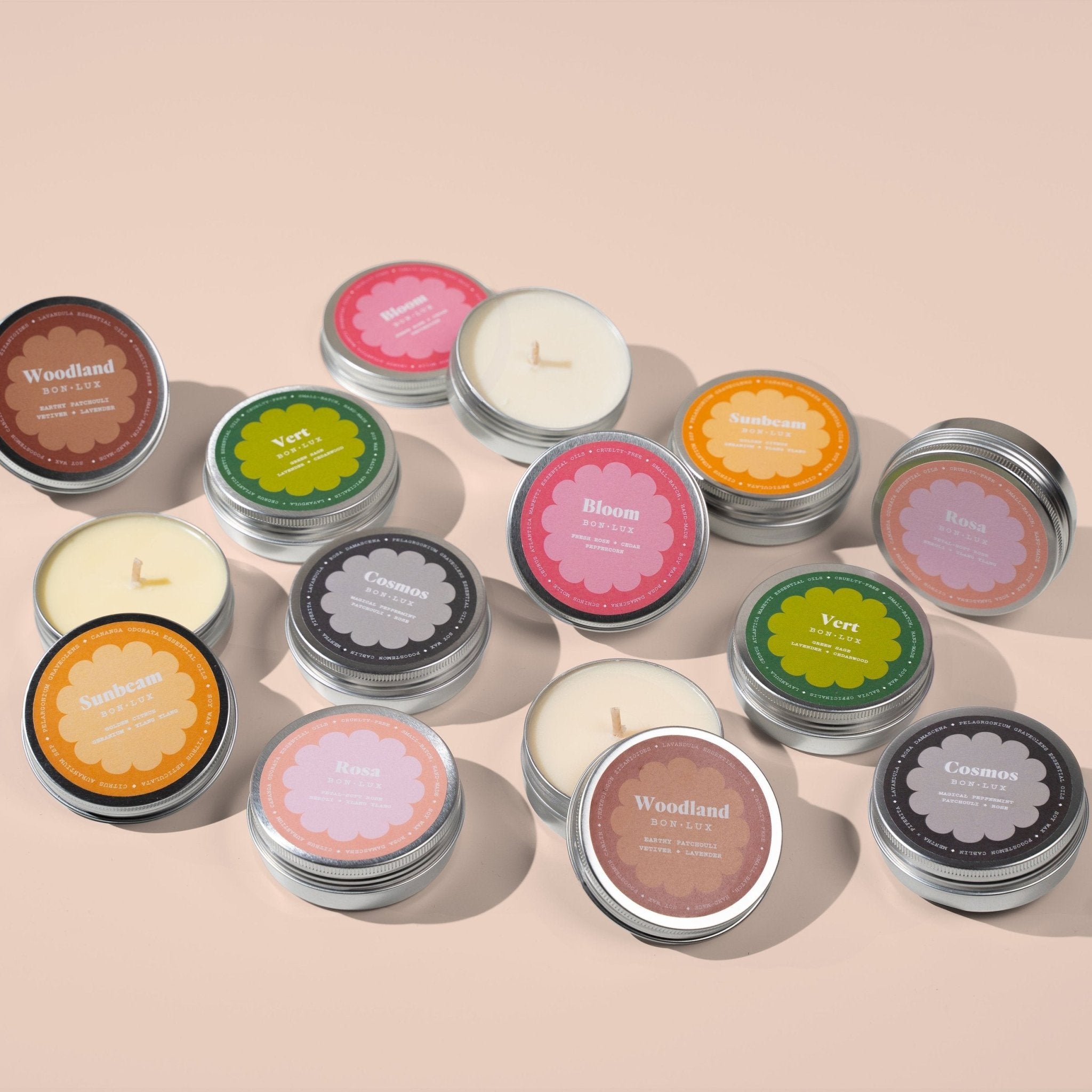 BON LUX- Travel Tin Candle - Bloom